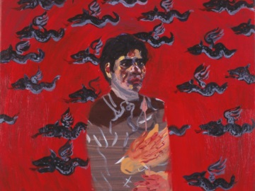 Έκθεση Τάσος Μαντζαβίνος: «Εγώ και ο Δράκος» στο Μουσείο Μπενάκη - Πινακοθήκη Γκίκα