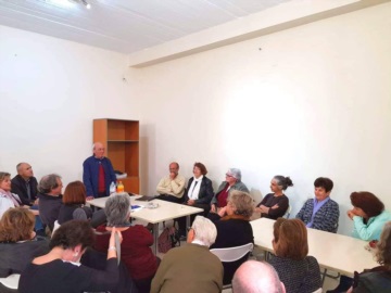 Συνάντηση Κουκούλη με εκπροσώπους Συλλόγων στην Αίγινα