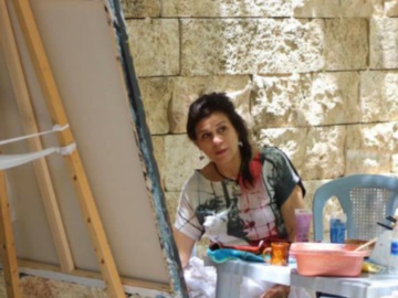 Έκθεση ζωγραφικής της Samar Haddadin στον Πύργο του Μάρκελου