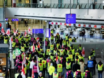 Γερμανία: Σε απεργιακό κλοιό 11 αεροδρόμια – Ακυρώνονται χιλιάδες πτήσεις