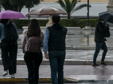 Ισχυρές βροχές και καταιγίδες - Εντονα φαινόμενα σε 6 περιοχές της Ελλάδας, live η πορεία της κακοκαιρίας