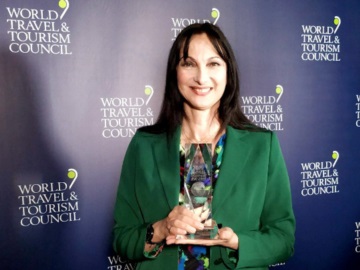 Η Έλενα Κουντουρά, βραβεύτηκε με το βραβείο «Global Champion 2019»