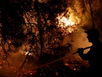 Αγωνία για τη μεγάλη φωτιά στην Εύβοια: Μάχη με τις φλόγες σε 4 μέτωπα από τις πρώτες πρωινές ώρες