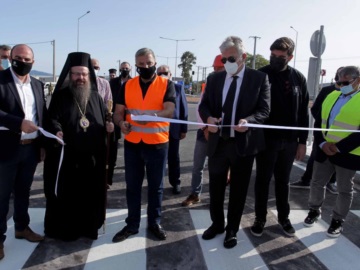  Παραδόθηκε στην κυκλοφορία το νέο τμήμα της Παλιάς Εθνικής Οδού Αθηνών-Θηβών το οποίο αποκαθιστά την κυκλοφορία στην περιοχή της Μάνδρας