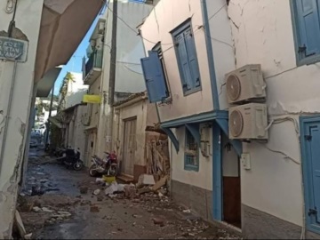 Σάμος: 300 κτίρια προσωρινά μη κατοικήσιμα στο νησί