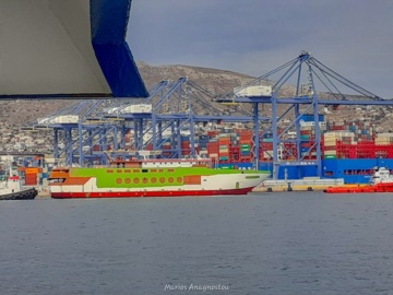 Το νέο απόκτημα της Saronic Ferries ετοιμάζεται