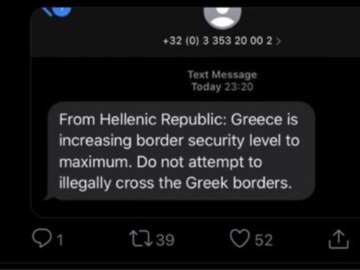 Μεταναστευτικό: «Πόλεμο» στα fake news με μαζική αποστολή SMS στους πρόσφυγες άνοιξε η κυβέρνηση - Δείτε φωτογραφίες