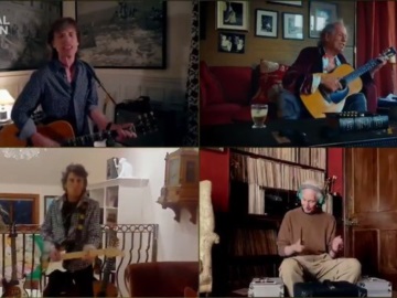 Οι Rolling Stones παίζουν παρέα από το σπίτι (βίντεο)