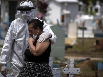 H Βραζιλία στην τρίτη θέση των θυμάτων από κορονοϊό παγκοσμίως