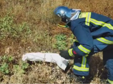 Εθελοντές πυροσβέστες στην Ύδρα διέσωσαν και απελευθέρωσαν φίδι στο φυσικό του περιβάλλον (βίντεο)