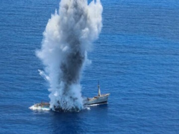 Εντυπωσιακά βίντεο από την άσκηση του Πολεμικού Ναυτικού με πραγματικά πυρά ανοικτά της Καρπάθου 