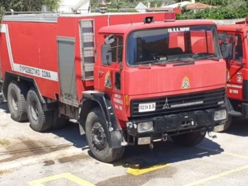 Ένα ακόμα μεγάλο πυροσβεστικό όχημα στο Εθελοντικό Πυροσβεστικό Κλιμάκιο Πόρου