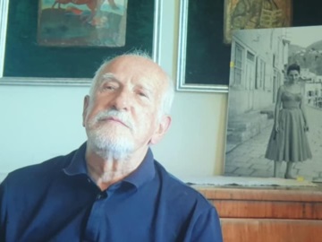 Επίτιμος Δημότης Ύδρας ο Mario Vitti - Σφράγισε και τυπικά την πολυετή σχέση αγάπης με το νησί