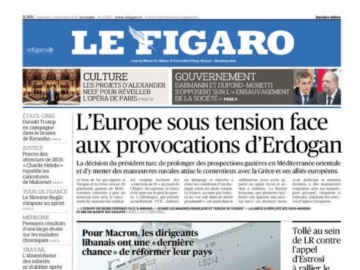 H Le Figaro κατά Ερντογάν: Αναζητά συνεχώς νέους εχθρούς 