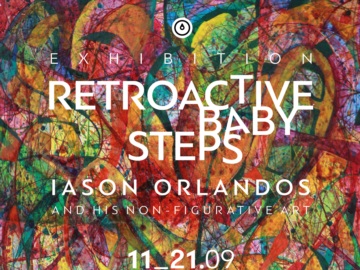 “Retroactive Baby steps” Ατομική έκθεση ζωγραφικής, Ιάσον Ορλάνδος - Γκαλερί Nord Σπέτσες