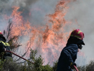 Φωτιά σε Διόνυσο και Νέο Βουτζά -Διακοπές ρεύματος στη Νέα Μάκρη 