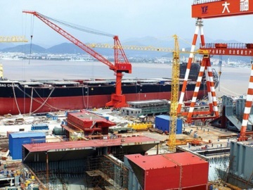 Μειωμένες παραγγελίες για τα κινέζικα ναυπηγεία - Ρεπορτάζ του Κώστα Αργυρού