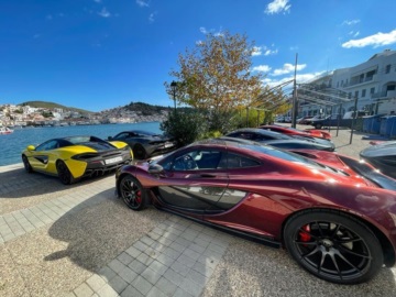 Εντυπωσιακά αυτοκίνητα McLaren στους δρόμους του Γαλατά Τροιζηνίας (φωτογραφίες)