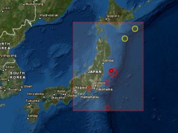 Μεγάλος σεισμός στην Ιαπωνία – Συναγερμός για τσουνάμι στη Φουκουσίμα