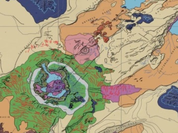 Ο πρώτος υποθαλάσσιος γεωμορφολογικός χάρτης της Σαντορίνης...από άλλο πλανήτη