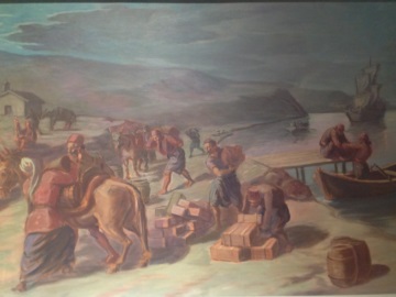 Σαν σήμερα, το 1821, η παράδοση του μπαρουτιού από το Ποριώτικο πλοίο στου Μανιάτες οπλαρχηγούς 