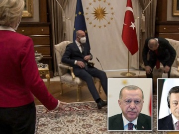 Sofagate: Διπλωματικό επεισόδιο Ιταλίας-Τουρκίας μετά το «δικτάτορας Ερντογάν» του Ντράγκι