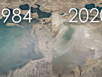 Το εντυπωσιακό βίντεο της Google Earth για το πώς έχει αλλάξει ο πλανήτης τα τελευταία 37 χρόνια 
