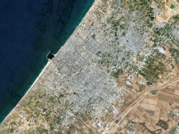 Γιατί η Λωρίδα της Γάζας εμφανίζεται θολή στο Google Maps;