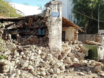 Ισχυρός σεισμός 5,8 ρίχτερ στο Ηράκλειο Κρήτης - Πληροφορίες για εγκλωβισμένους και σοβαρές ζημιές