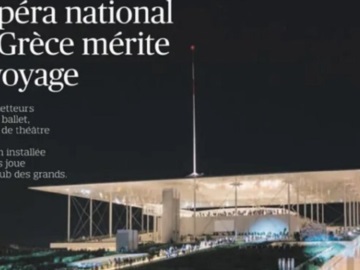 Ύμνοι της Le Figaro για την Εθνική Λυρική Σκηνή: &quot;Η Αθήνα βάζει πλώρη για την όπερα του μέλλοντος!&quot;