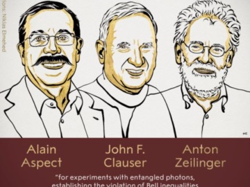 Νόμπελ Φυσικής 2022: Απονέμεται σε τρεις επιστήμονες για τα πρωτοποριακά τους πειράματα κβαντικής φυσικής
