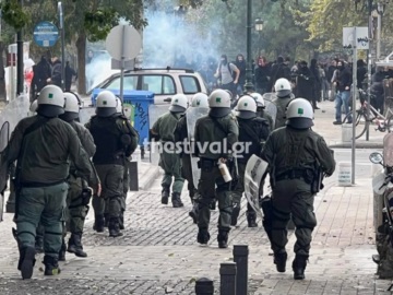 Γενική απεργία: Ένταση στην Θεσσαλονίκη - Σε οκτώ προσαγωγές προχώρησε η αστυνομία