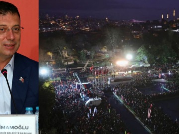 Τουρκία: Μεγάλη συγκέντρωση της αντιπολίτευσης – Χιλιάδες οπαδοί του Ιμάμογλου διαδηλώνουν στην Κωνσταντινούπολη (βίντεο)