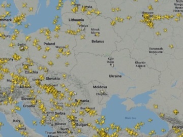 Η Ουκρανία έκλεισε τον εναέριο χώρο της για την πολιτική αεροπορία