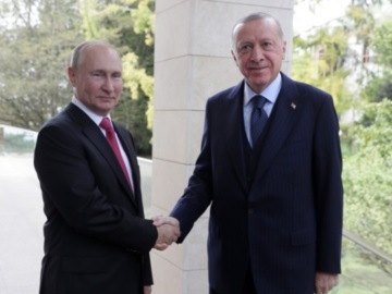 Συνομιλία Πούτιν - Ερντογάν αύριο, για την Ουκρανία