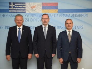 Ελλάδα, Κύπρος και Αρμενία υπέγραψαν Μνημόνιο Συναντίληψης και Συνεργασίας για θέματα Αποδήμων