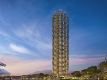 Riviera Tower: Ο υψηλότερος «πράσινος» ουρανοξύστης στη Μεσόγειο