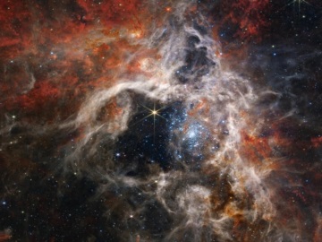 Το διαστημικό τηλεσκόπιο James Webb κατέγραψε το νεφέλωμα Ταραντούλα