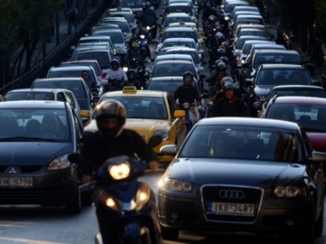 Κυκλοφοριακή «ασφυξία» στους δρόμους της Αθήνας - Δείτε live την κίνηση