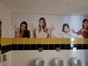 ΑΕΚ: Αντιδράσεις για τη διακόσμηση με εικόνες γυναικών στις ανδρικές τουαλέτες του νέου γηπέδου - Τι απαντά το γραφείο τύπου της ΑΕΚ