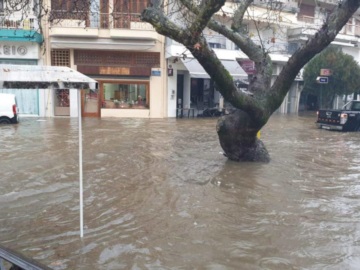 Πλημμύρες και προβλήματα στην Κ. Μακεδονία – Έρχεται κακοκαιρία με πυκνές χιονοπτώσεις