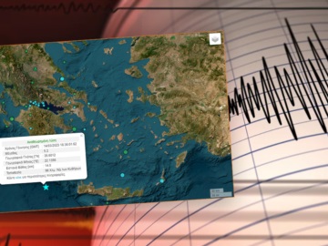 Σεισμός 5,2 Ρίχτερ νότια των Κυθήρων
