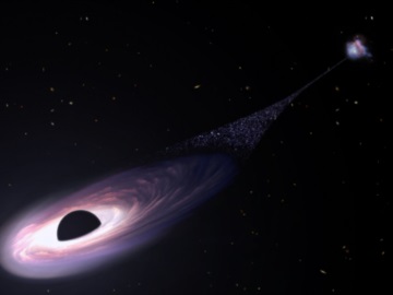 Μια μαύρη τρύπα «δραπέτη» εντόπισαν ερευνητές σε εικόνες του τηλεσκοπίου Hubble