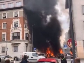 Ιταλία: Έκρηξη συντάραξε το Μιλάνο – Τέσσερις μέχρι στιγμής οι τραυματίες (video)