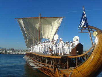 Η τριήρης «Ολυμπιάς» δένει και φέτος στον Πειραιά για τις «Ημέρες Θάλασσας 2023»