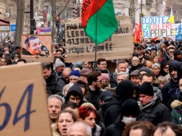 14η ημέρα κινητοποιήσεων κατά της μεταρρύθμισης του συνταξιοδοτικού στην Γαλλία, «κύκνειο άσμα» του πρωτοφανούς κινήματος διαμαρτυρίας