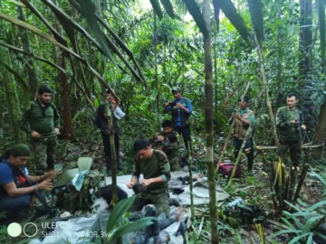 Θαύμα στην Κολομβία: Τα τέσσερα παιδιά βρέθηκαν ζωντανά έπειτα από 40 ημέρες στη ζούγκλα - Φωτογραφίες
