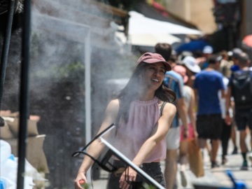Βράζει η χώρα λόγω «Κλέωνος» – Με τους 44°C θα «φλερτάρει» το Σάββατο ο υδράργυρος
