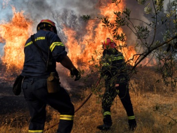 Πυρκαγιές: 90 τώρα σε εξέλιξη, οι 61 σημερινές – Η εικόνα από την Πυροσβεστική (βίντεο)