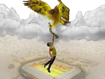 Αίγινα: Το σκίτσο του Αιγινήτη Β.Σοφικίτη για τη δολοφονία του Μ. Κατσουρή κάνει το γύρο των social media